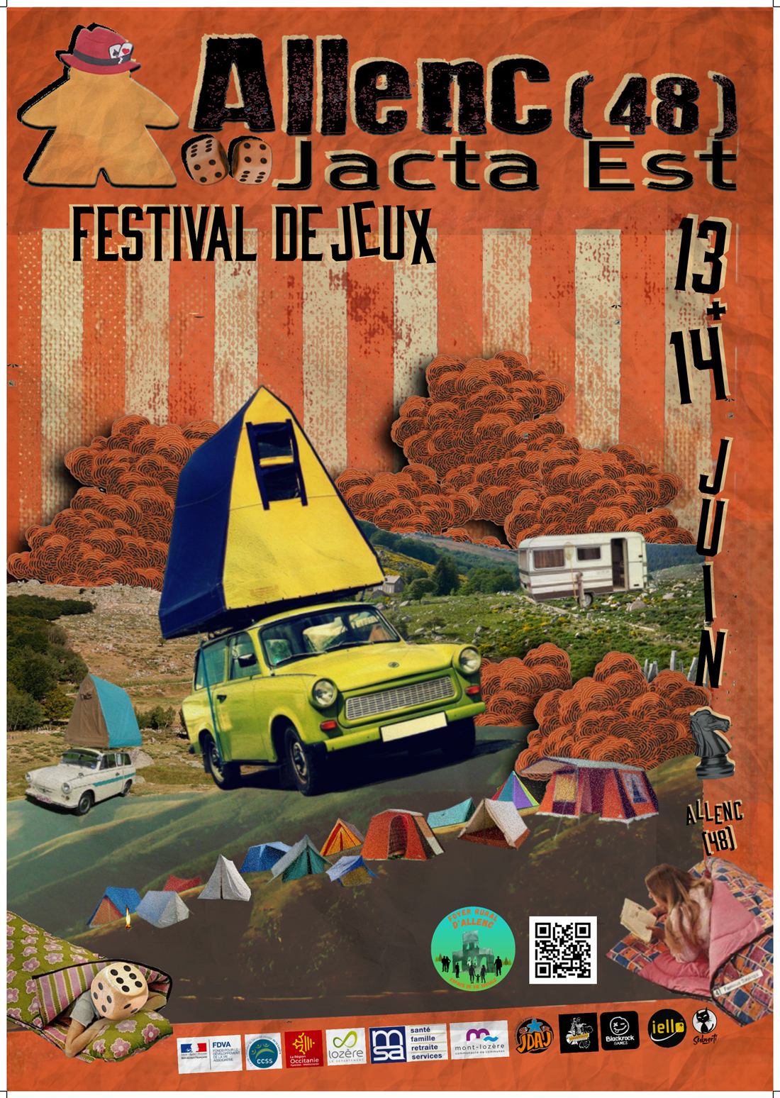 Affiche du festival Allenc Jacta Est 2026